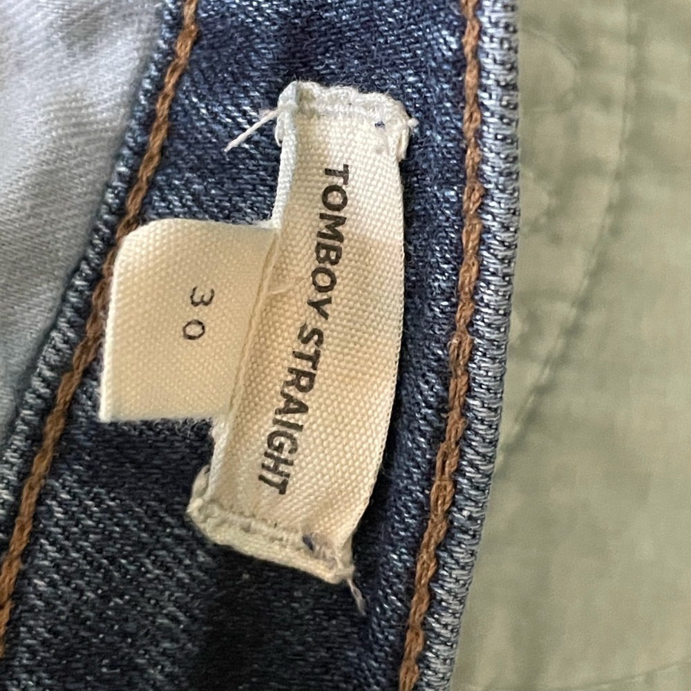 Madewell jeans! Tomboy straight cut. Never worn!